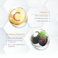 VLCC Vitamin C & Mulberry Serum Facewash - 150 ml to Reduce Blemishes & Brighten for AM | with Free Hyaluronic Acid & Aloe Vera Serum Facewash - 150 ml to Strengthen Skin Barrier for PM (B1G1)