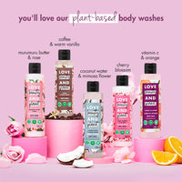 Love Beauty & Planet Vitamin C & Orange Body Refreshing Body Wash|Natural Shower Gel for Glowing Skin,200ml