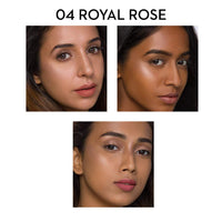 SUGAR Cosmetics Contour De Force Mini Highlighter - 04 Royal Rose (Rosey Taupe) Lightweight, Easily Blendable, Illuminating Bronzer, Matte Finish