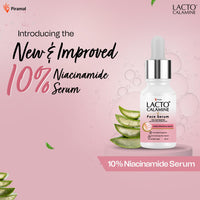 Lacto Calamine 10% Niacinamide Face Serum | 30ml x Pack of 2 | Pore Minimizing, Acne Marks, Blemishes & Oil Balancing | Face Serum for Women & Men | Reduces Pigmentation | Dermatologically Tested