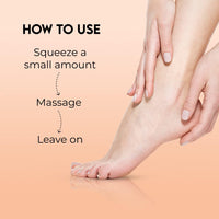 Jovees Herbal Foot Care Cream & Scrub For Rough, Dry and Cracked Heel | 2-in-1 Formula For Moisturizes | Feet Cream For Heel Repair With Jojoba & Sesame | Suits both Men/Women 100g