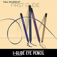 Colorbar I-Glide Eye Pencil - New Electra -[004] | High Gloss Finish | Waterproof | Lasts upto 8 hrs | Safe for sensitive eyes(Electra) Brown