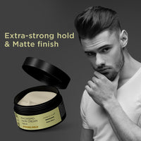 The Man Company Machismo Stronghold Hair Wax for Men | Stylish Matte Finish with Volume | Non Sticky - 100gm