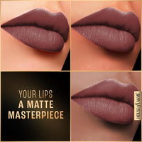 LAKMÉ Forever Matte Liquid Lip, 16Hr Lipstick, Lightweight & Transferproof - Nude Dream, 5.6Ml
