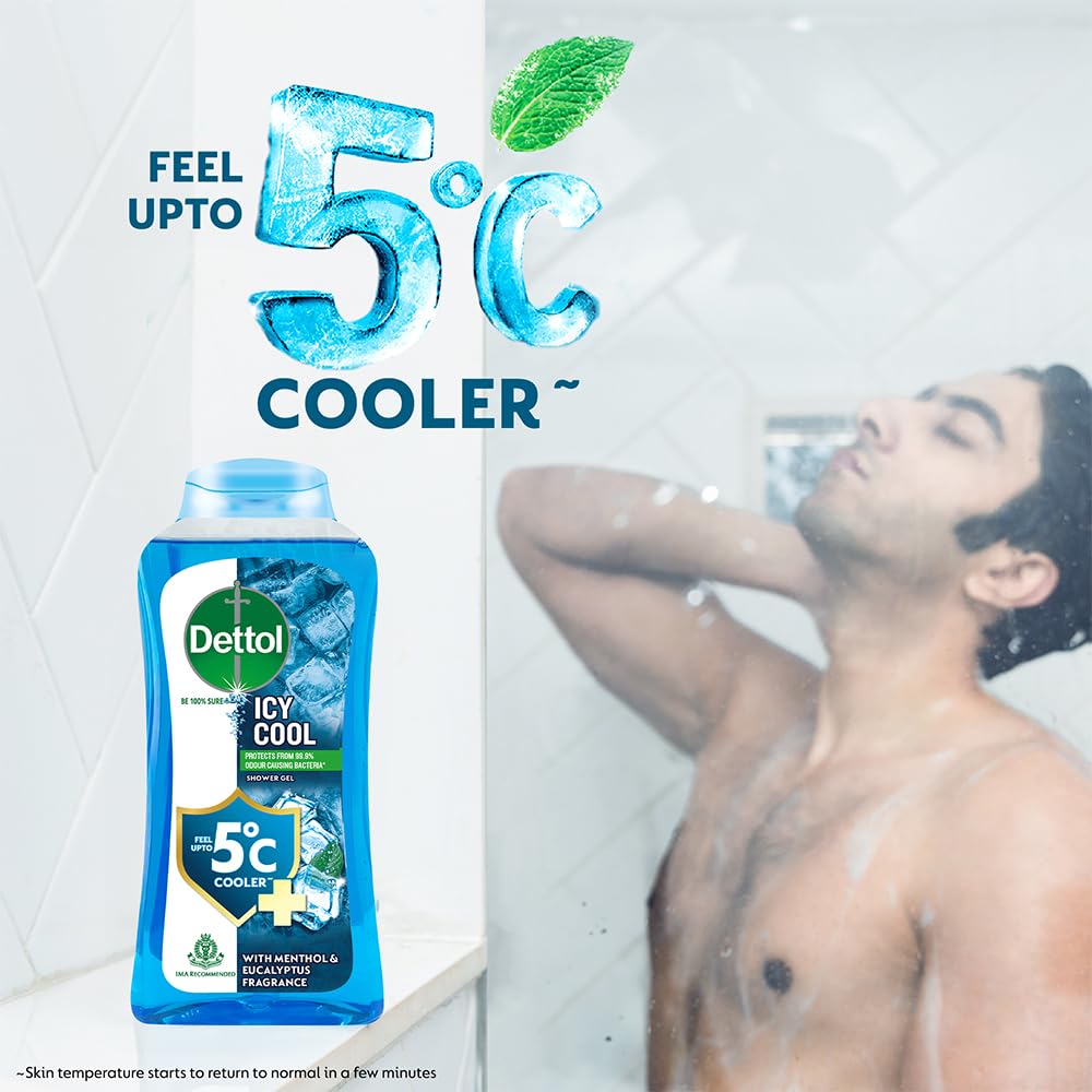 Dettol Cool Body Wash 500ml, Cool 250ml, Lime Refill
