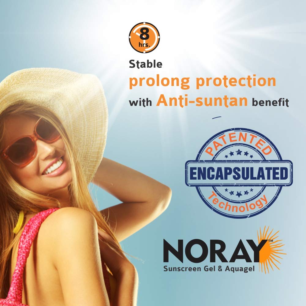 Vegetal Noray Matte Finish Broad Spectrum Sunscreen Gel, SPF-50, PA+++ with Anti Tan Effect, 50 g