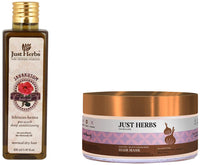 Just Herbs Anti Dandruff & Anti Hairfall combo with Hair Oil & Hair Mask