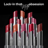 RENEE Matte Lock Lipstick - Indie, Moisturizing, Long Lasting & Weightless Formula, Intense Color Pay Off with Ultra-Matte Finish, Enriched with Avocado oil, Vitamin E, D & Beta-Carotene, 3.5 Gm