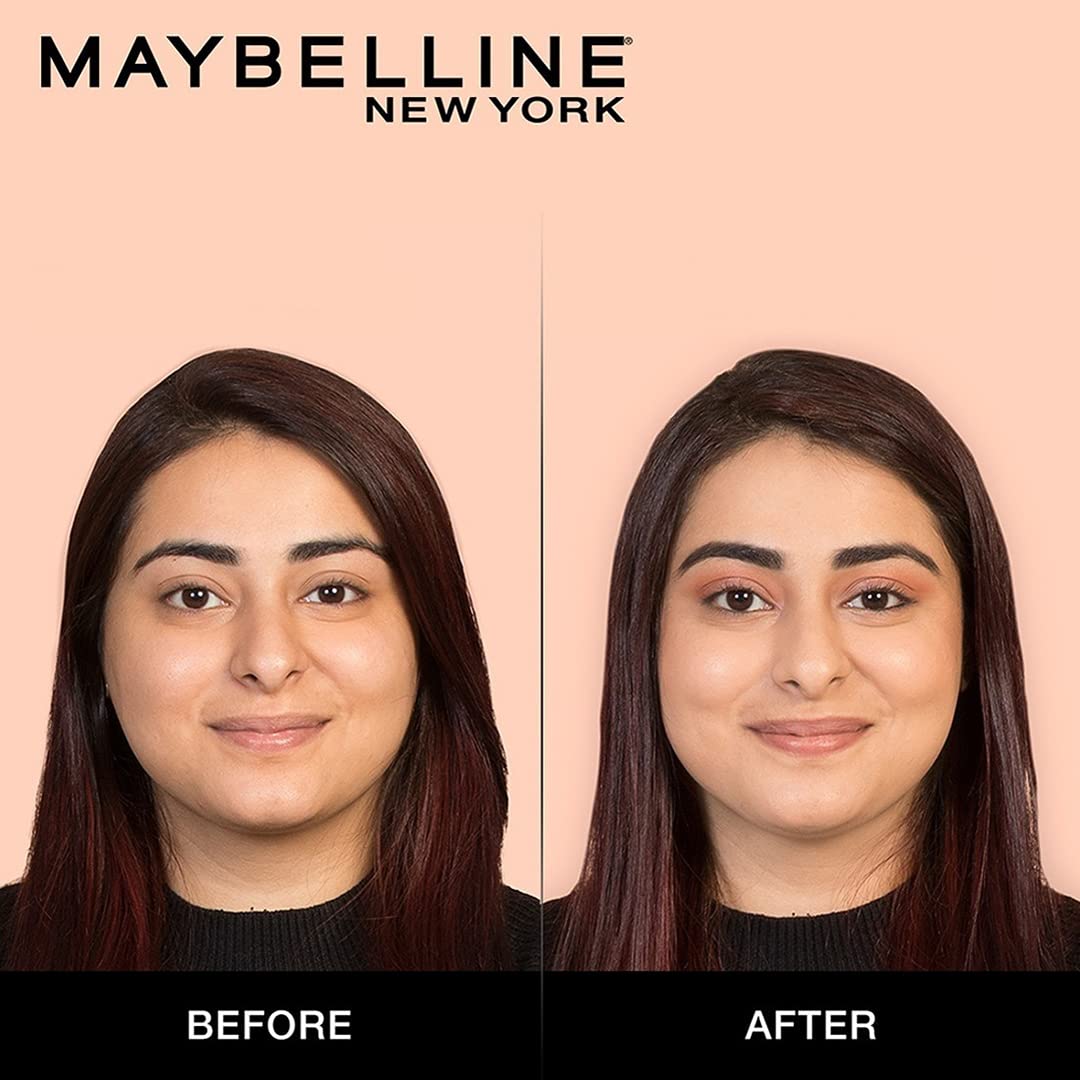 Maybelline New York Liquid Foundation, Matte & Poreless, Full Coverage Blendable Normal to Oily Skin, Fit Me, 115 Ivory, 18ml (Pack of 2)