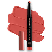 FACESCANADA Ultime Pro Hd Intense Matte Lipstick + Primer - Obsessed (Red), 1.4G & Faces Canada Ultime Pro Hd Intense Matte Lipstick + Primer - Nearly Nude (Nude), 1.4G