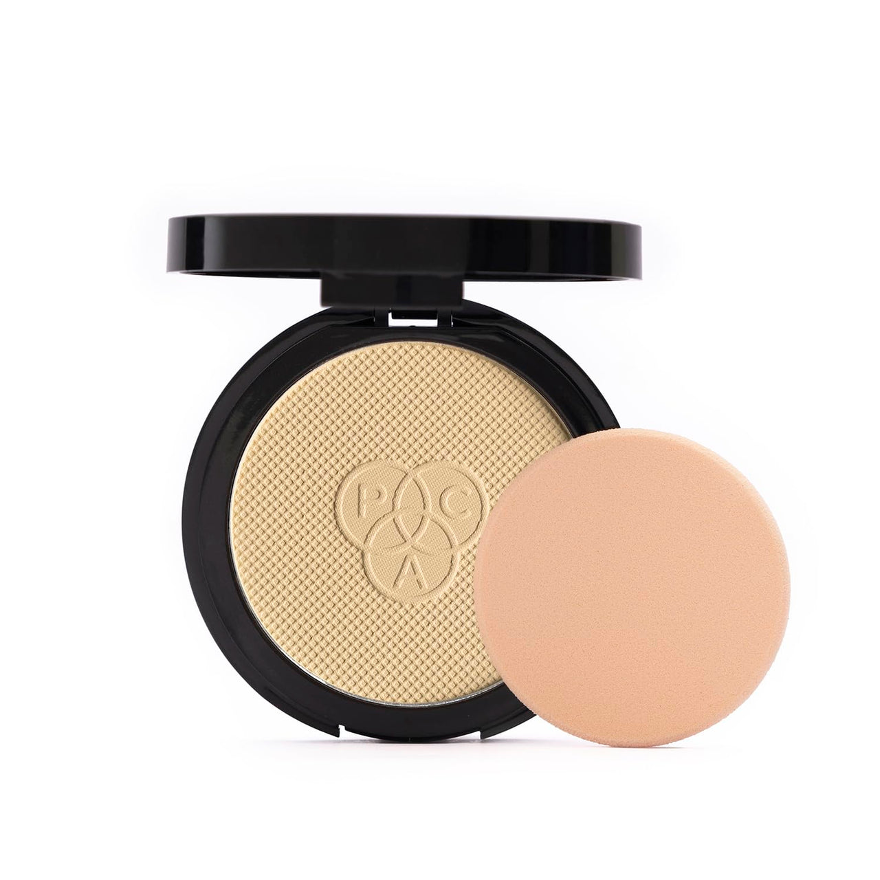 PAC Matte Touch Compact Powder (100 Ivory) | Lightweight Medium to High Buildable Coverage | Longlasting Soft Matte Finish | Meltproof & Sweat Resistant | Suitable for all Skin Types