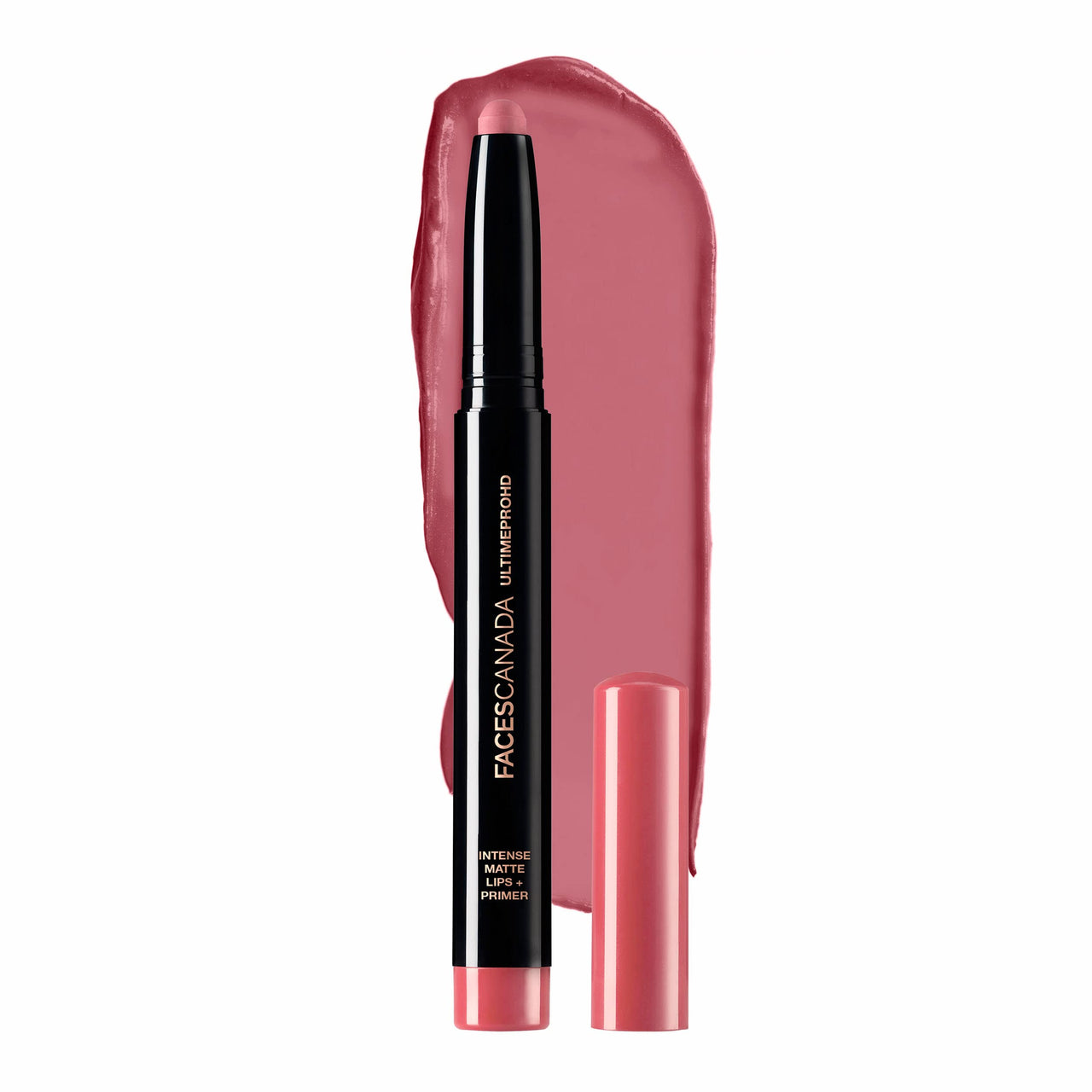 FACES CANADA Ultime Pro HD Intense Matte Lips + Primer - Perfection 01 & FACES CANADA Ultime Pro HD Intense Matte Lipstick + Primer - Tea Rose (Nude)