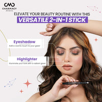 Charmacy Milano Zodiac Eyeshadow Stick - #905 Taurus, Dual-Ended, Highly Pigmented & Duochrome Eyeshadow, Enriched with Cacao Seed Butter, 1.8 Gms