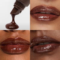 indē wild Caffeine Addict (15ml) Dewy Lip Balm | Lasts for 8+ hours | Hydrating | Coffee Brown | Tinted & Non-Sticky | With Desi Ghee, Peptides, Hyaluronic Acid & Shea Butter | Korean Formulation