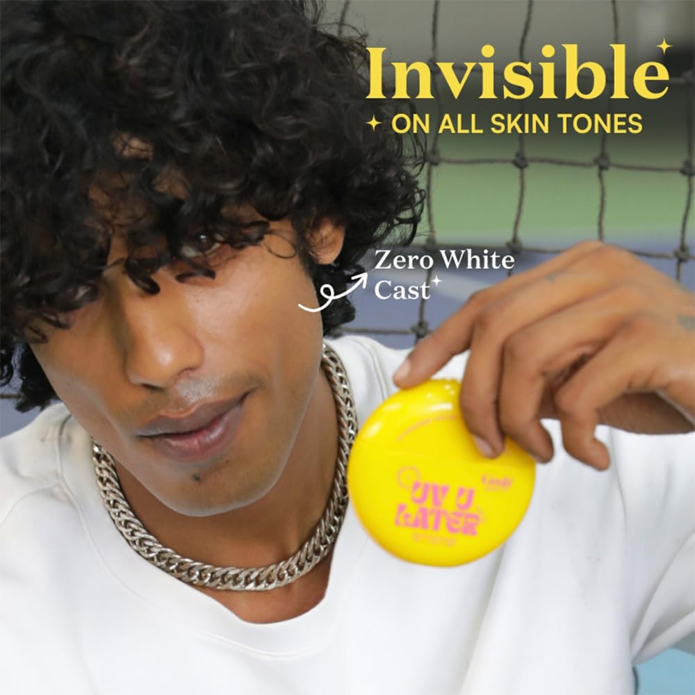 Gush Beauty Invisible 2 in 1 Sunscreen and Moisturiser for All Skin Types | SPF 50 with Broad Spectrum UVA/UVB Protection | Fast Absorbing, No White Cast | For Women and Men | 50ml