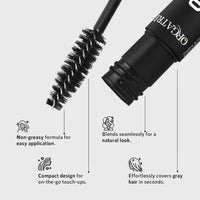 Orgatre Quick Gray Hair Touch Up Stick 4.5ml | Instant Gray Coverage for Men & Women | Semi Permanent | Black Color | Smudge-Proof & Long-Lasting | Ideal for All Hair Types | Enriched with Almond & Olive Oil (Pack of 2)