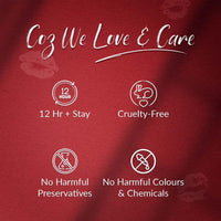 Oliva Liquid Lipstick, 12HR Long-lasting Matte Lipstick, Non Transfer, High Coverage, Water & Smudge Proof, Light Weight & Cruelty-Free - 2ml (Chilli Pepper 3)