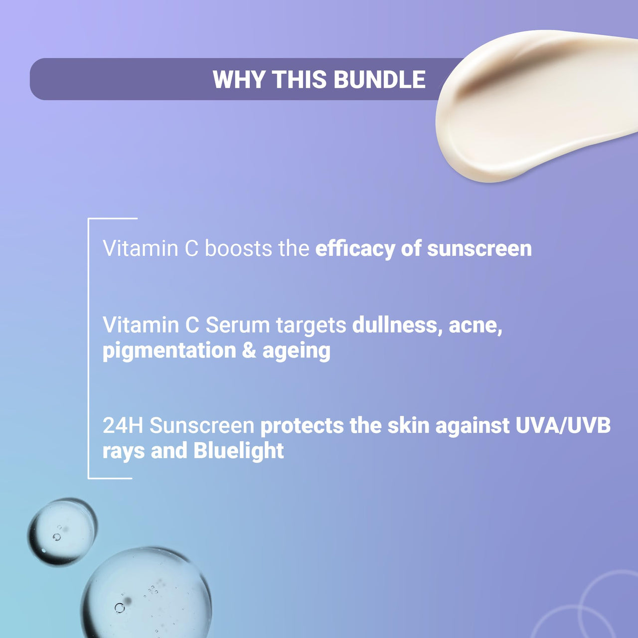 Sereko Vitamin C Glowing & Brightening Face Serum & Sunscreen Cream Gel SPF 50++++ for Women & Men (Glow & Protect Duo)
