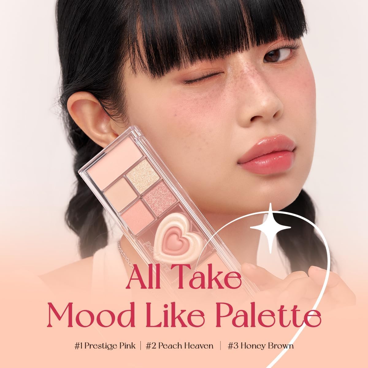 Peripera ALL TAKE MOOD LIKE PALETTE (02 PEACH HEAVEN (PERITAGE))
