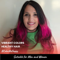 2.Oh! Italian- Fuchsia Pink Hair Color For Women & Men | Ammonia-Free DIY Semi Permanent Hair Color | Enriched with Argan Oil | Lasts upto 12-15 Washes