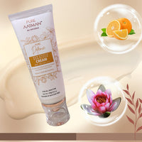 Pure Aatman Lotus Oil & Orange Extract Sunblock Sunscreen SPF 30 PA+++ UVA/UVB Sunscreen|Non-Sticky with Zero White Cast | Visibly Flawless Skin | Suitable for Acne & Sensitive Skin | 100gm