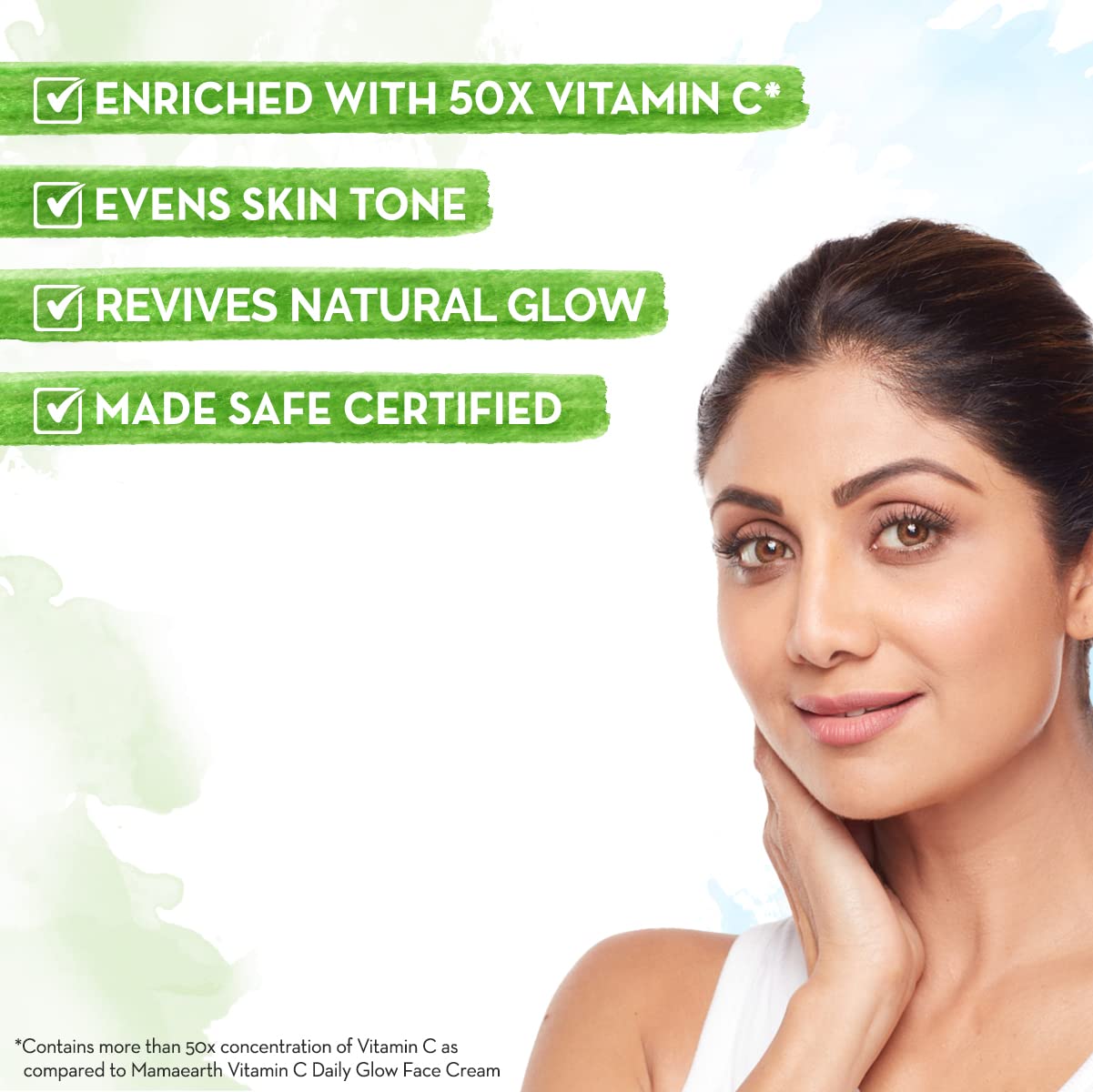 Mamaearth Vitamin C Daily Glow Face Cream and Serum With Turmeric for Skin Illumination - 80 for Men & Women