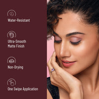 Swiss Beauty Pure Matte Creamy Lipstick | Non-drying, Highly pigmented Lipstick | Shade- Lush Pink, 3.8gm|