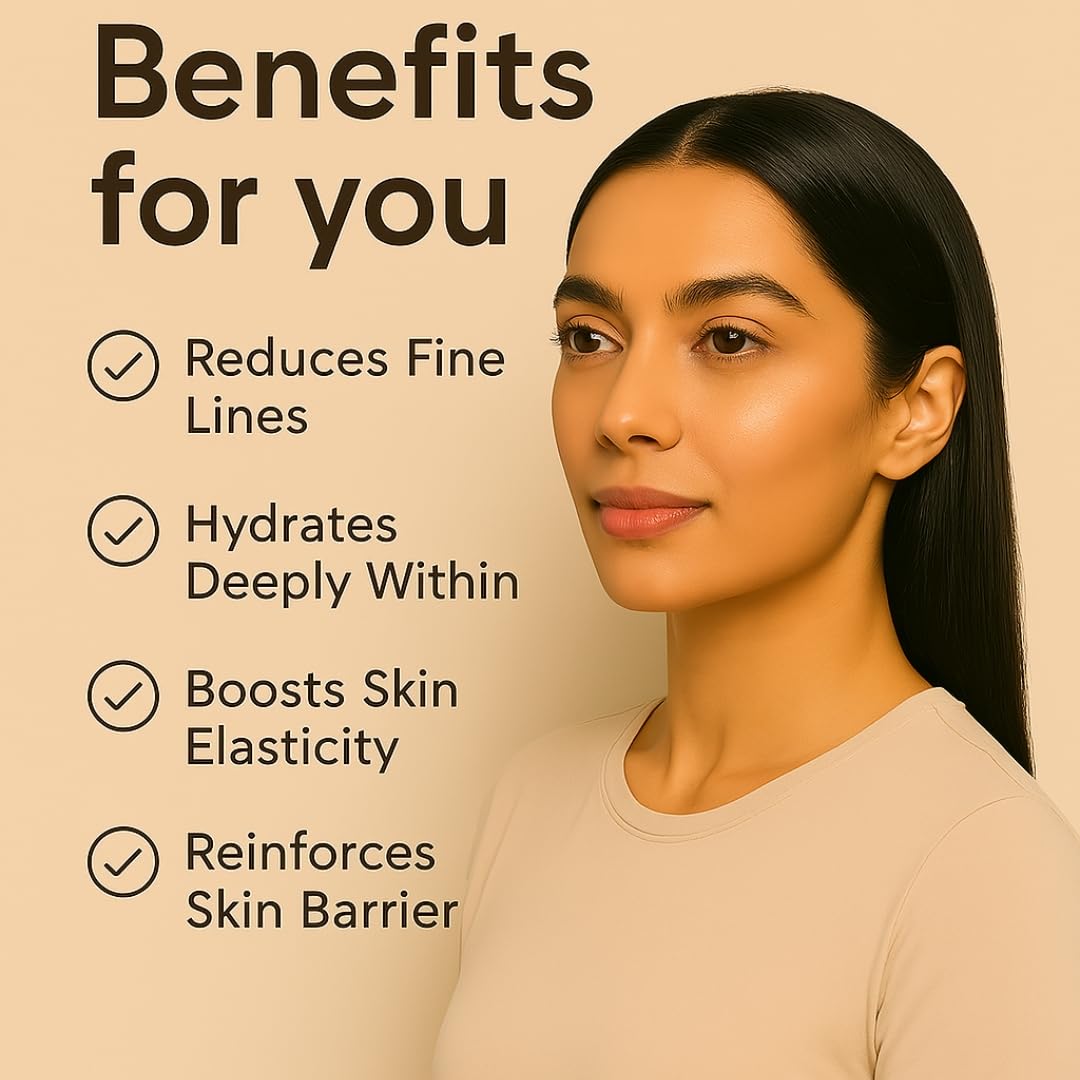 The Wellness Shop Bio-Collagen Overnight Face Sheet Mask- for Real Deep Hydration, Pigmentation | Brightening, Anti-Aging & Pore Minimizing | Hyaluronic Acid, Niacinamide, Elasticity Improvement