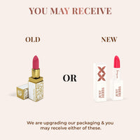 Just Herbs Ayurvedic Creamy Matte Lipstick For Moisturized Lips - Parabens & Chemical Free 01 Pink (Half - Size) 1.8gm