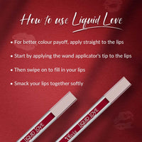 Oliva Liquid Lipstick, 12HR Long-lasting Matte Lipstick, Non Transfer, High Coverage, Water & Smudge Proof, Light Weight & Cruelty-Free - 2ml (Chilli Pepper 3)