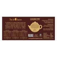 Golden Tips Luxury Tea Gift Pack, 3 Flavor Chai Sampler with Masala, Ginger & Kadak Chai, Exquisite Packaging for Festive Gifts, Weddings, Birthdays & Celebrations