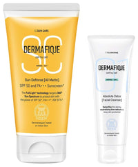 Dermafique Absolute Detox Facial Cleanser – 100ml Fac for Normal Prevents Tanning Photaging Protects from UVAUVBIR Visible Light Der