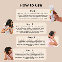 Fix My Curls Protein Styling Duo| For Curly, Wavy, Dry & Frizzy Hair | Frizz Control | Silicone Free Curl Defining Cream & Gel| 50gm each