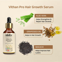 Vedix Customized Ayurvedic Hair Care Kit for Dry Scalp & Straight Hair | Combo