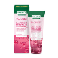 Nature's Essence Professional Facialist Daily Bright Face Wash for women infused with Arbutine and Niacinamide, Brightens Skin | Reduces Dark Spots and Pigmentation, 100g