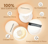 SHOPAAREL Flawless Fixing Powder Controls Shine, Mineral Based Formula (Coral (02))