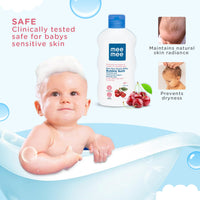 Mee Mee Baby Body Wash 400ml (Pack of 1) With Cherry & Fruit Extracts | Tear-Free Formula | Moisturizes and Soothes Skin | No Parabens | Infant Friendly Natural Head to Toe Baby Mild Bubble Bath Dermatologically Tested | pH balanced | All skin types