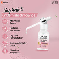 Lacto Calamine 10% Niacinamide Face Serum | 30ml x Pack of 2 | Pore Minimizing, Acne Marks, Blemishes & Oil Balancing | Face Serum for Women & Men | Reduces Pigmentation | Dermatologically Tested