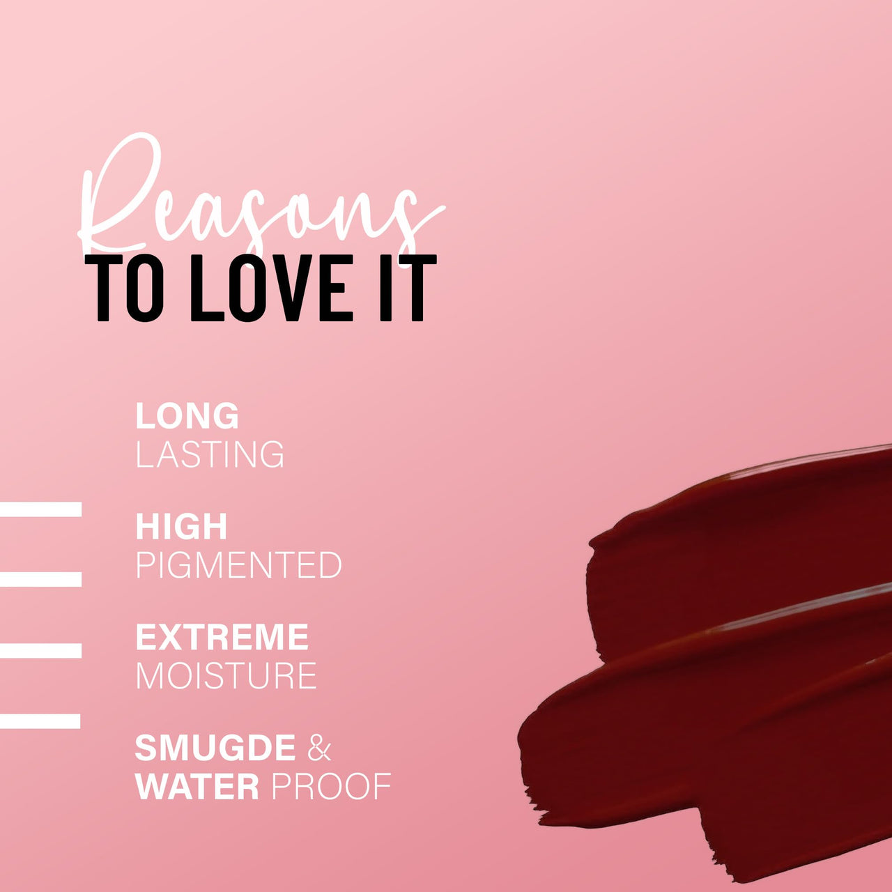 Seven Seas Pure Liquid Lipstick, Matte Finish, Purple (Chestnut Rose 2, 7ml)