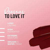 Seven Seas Pure Liquid Lipstick, Matte Finish, Purple (Chestnut Rose 2, 7ml)