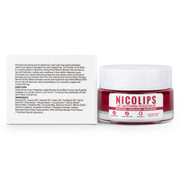 Bella Vita Organic NicoLips Lip Scrub Balm Brightening Dark Lips for Men and Women Dry Lips/Smoker/Chapped Lip & Lipstick Stains Removal Lipcare, 20 g (Pack of 3)