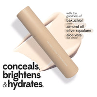 Ruby's Organics Concealer for Face Makeup - Light Weight, Full Coverage, Easily Blendable, Highly Pigmented, Oil Free - for All Skin Types - HC 1, 6.5ml