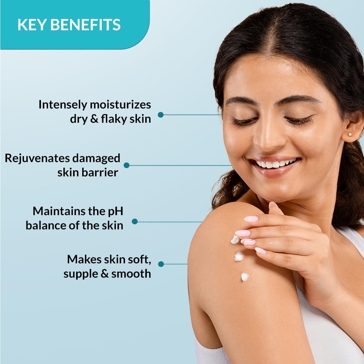 Fixderma Moisturizing lotion, Daily Moisturizer for Dry skin, Body & face moisturizer, Provides Hydration & calmness, Non-Comedogenic & Non-Greasy - 150ml