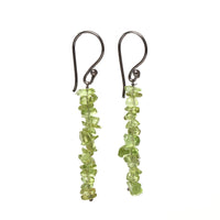 Natural Peridot Chips Crystal Earring, Yoga Jewelry, Meditation Earring, Energy Healing Crystals, Birthday, Gift for Her, Gemstone Jewelry AA+ Quality (Peridot)