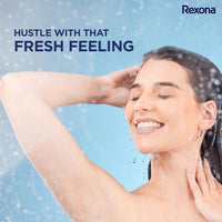 Rexona Shower Fresh Underarm Roll On Deodorant For Women, Antiperspirant, Removes Odour, Keeps Skin Fresh & Clean, Alcohol Free, Skin Friendly, 50 ml