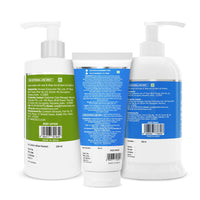 The Derma Co Clear & Smooth Combo 2% Salicylic Acid Face Wash 100ml + 1% Salicylic Acid Exfoliating Body Wash 250ml+1% Salicylic Acid Exfoliating Body Serum Lotion 250 ml |Treats Acne|Exfoliates|Brightens