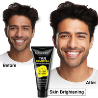 Mancode DeTan Face Wash | Deep Cleansing & Moisturizing | Improves Skin Clarity | DeTan Face Wash for Men & Women | 100ml
