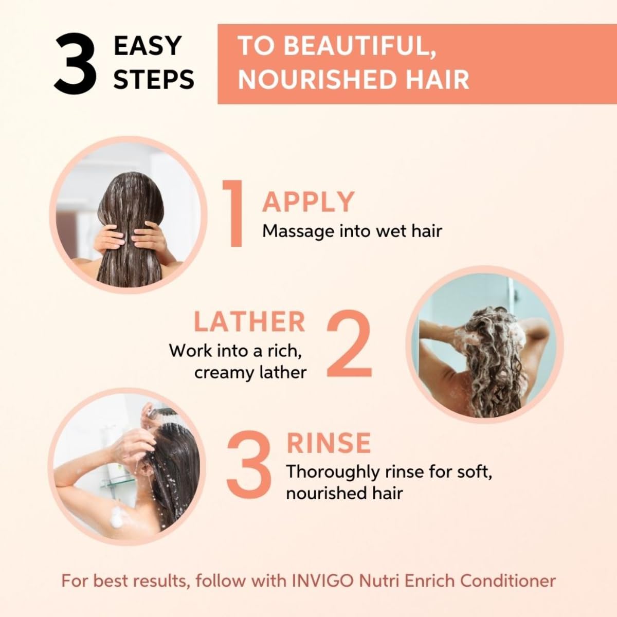 Wella Professionals Invigo Nutri-Enrich Shampoo | Deep Nourishment for Dry, Frizzy & Damaged Hair | 250 ml | With Goji Berry & Vitamin E