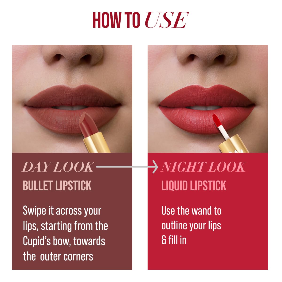 MyGlamm Super Duo Lipstick - Flirty Pink (Pink Shade) | Long Lasting, Highly Pigmented, 2 in 1 Liquid & Bullet Matte Lipstick (4.2g + 2.5ml)
