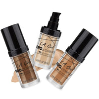 L.A Girl HD Pro Liquid Matte Foundation for Face Makeup - Fair, Full Coverage & Long Long-Lasting Glow, Super Lightweight & Sweatproof Infallible, Vegan & Cruelty-Free - 28ml